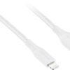Insignia™ - 4' USB-A to Lightning Charge-and-Sync Cable - Moon Gray