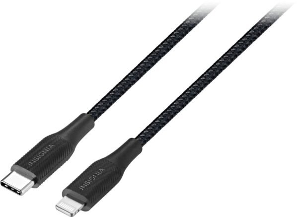 6506341ld-scaled-1.jpg Insignia™ - 6' Lightning to USB-C Charge-and-Sync Cable - Black