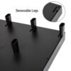 8650353f-af15-436b-b9b2-32b58433ba44.jpg Mind Reader - Monitor Stand, Laptop Riser, Desktop Organizer, Storage Drawer, Office, Plastic, 13.5"L x 13"W x 4"H - Black